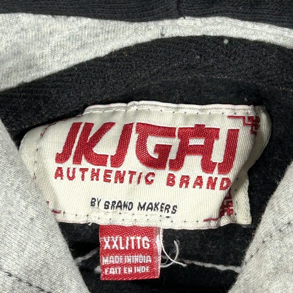 Ikigai Authentic Brand Makers Tokyo Japan Embroidered Black Hoodie Mens XXL#2509 - Picture 2 of 10